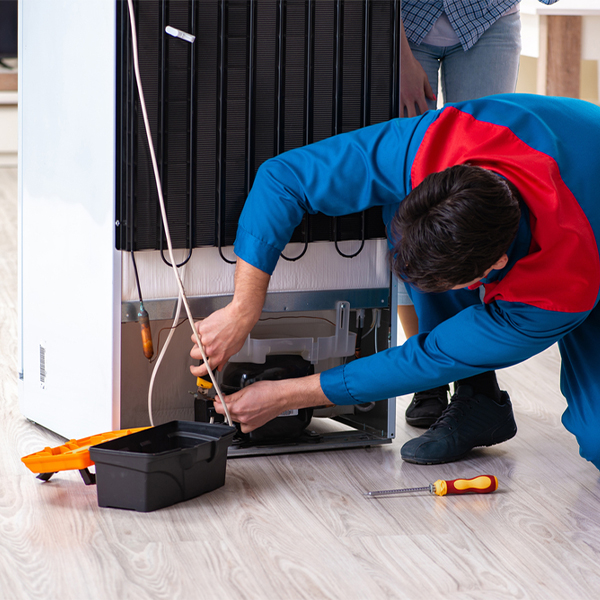 how much do you charge for refrigerator repair services in Yorktown TX